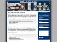 TERRY WOOD website screenshot