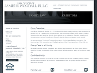 JAMES WOODALL website screenshot