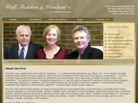RHONDA WOODARD website screenshot