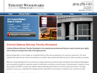 TIMOTHY WOODWARD website screenshot