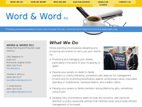 T SCOTT WORD III website screenshot