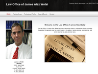 JAMES WOTAL website screenshot