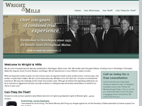 PETER MILLS website screenshot