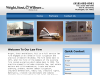 WELDON STOUT website screenshot