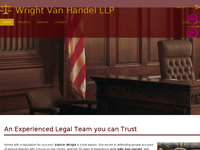 VALERIE WRIGHT website screenshot