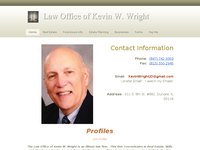 KEVIN WRIGHT website screenshot