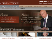 ALBERT WYSOCKI website screenshot