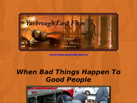 MILTON YARBROUGH III website screenshot