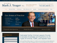 MARK YEAGER website screenshot