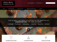 LAWRENCE BAILL website screenshot