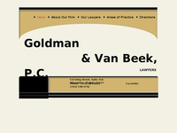 NEIL GOLDMAN website screenshot