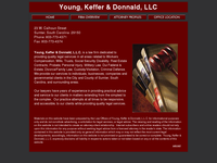 KENNETH YOUNG JR website screenshot