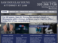SAM YOUNG website screenshot