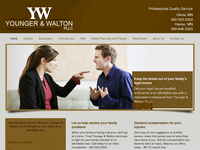 AARON WALTON website screenshot