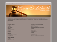 RENAE ZABLOUDIL website screenshot