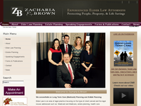 CARL ZACHARIA website screenshot