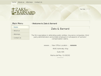 MICHAEL BARNARD website screenshot