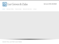 CLINT ZALAS website screenshot