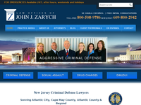 JOHN ZARYCH website screenshot