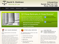 DAVID ZEIDMAN website screenshot