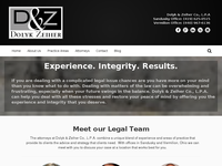 KEVIN ZEIHER website screenshot