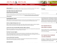 DALE ZEITLIN website screenshot