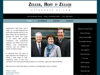 CATHY ZELLER website screenshot