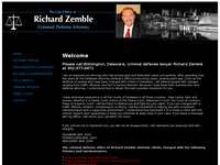 RICHARD ZEMBLE website screenshot