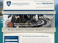 RONALD ZIMMET website screenshot