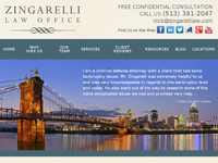 NICHOLAS ZINGARELLI website screenshot