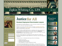 LEWIS ZIPKIN website screenshot