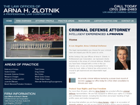 ARNA ZLOTNIK website screenshot