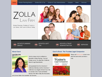 CAROL ZOLLA website screenshot