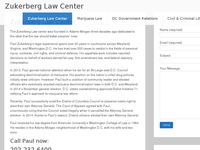 PAUL ZUKERBERG website screenshot