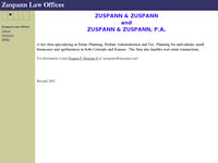 EUGENE ZUSPANN II website screenshot