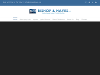 BRAD BISHOP website screenshot