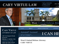 CARY VIRTUE website screenshot