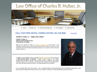 CHARLES HUBERT website screenshot