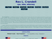 REX CRANDELL website screenshot