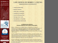 BOBBY CHUNG website screenshot