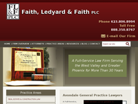 PAUL FAITH website screenshot