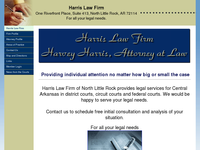 HARVEY HARRIS website screenshot