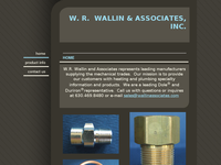 W WALLIN website screenshot