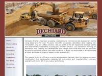 TOM DECHIARO website screenshot