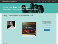 EMILY MOSKOWITZ website screenshot