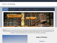 PAT TURNER website screenshot